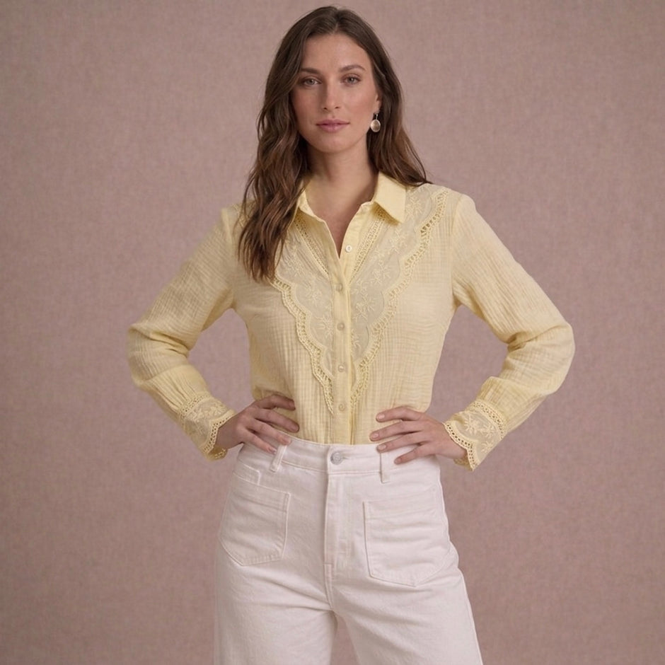 Chemise Sofia Jaune