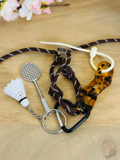 Porte Clé Grigri Badminton