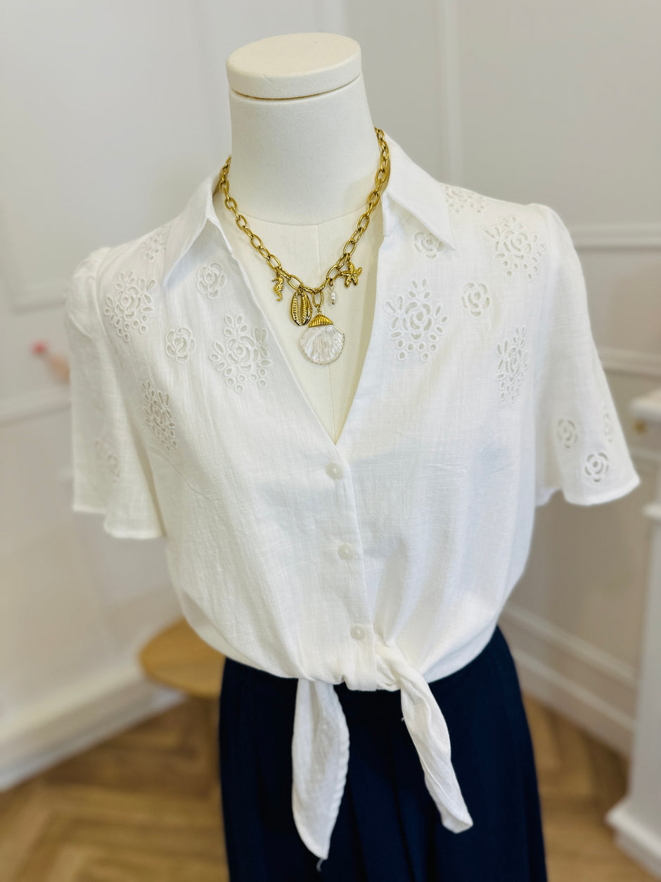 Blouse Damia Ecrue