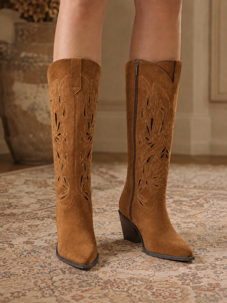 Bottes Petra Camel