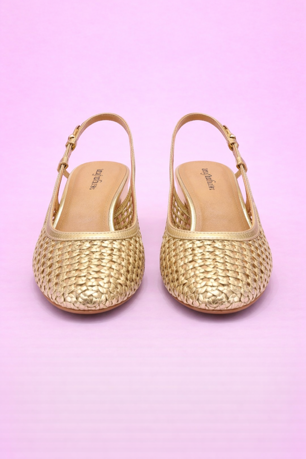 Babies à talon Pam Or