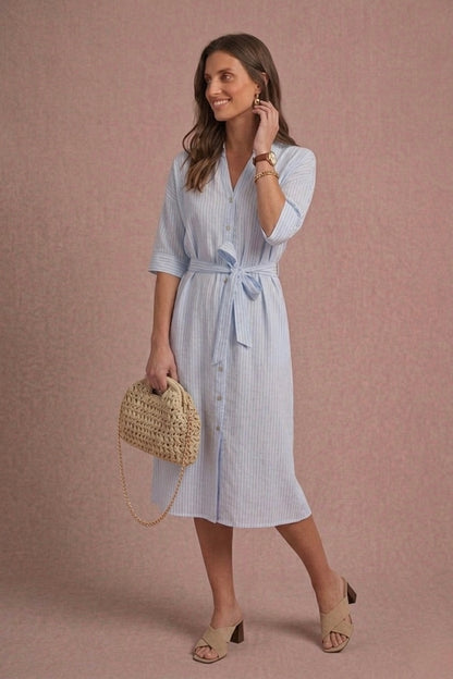 Robe Becca Bleue