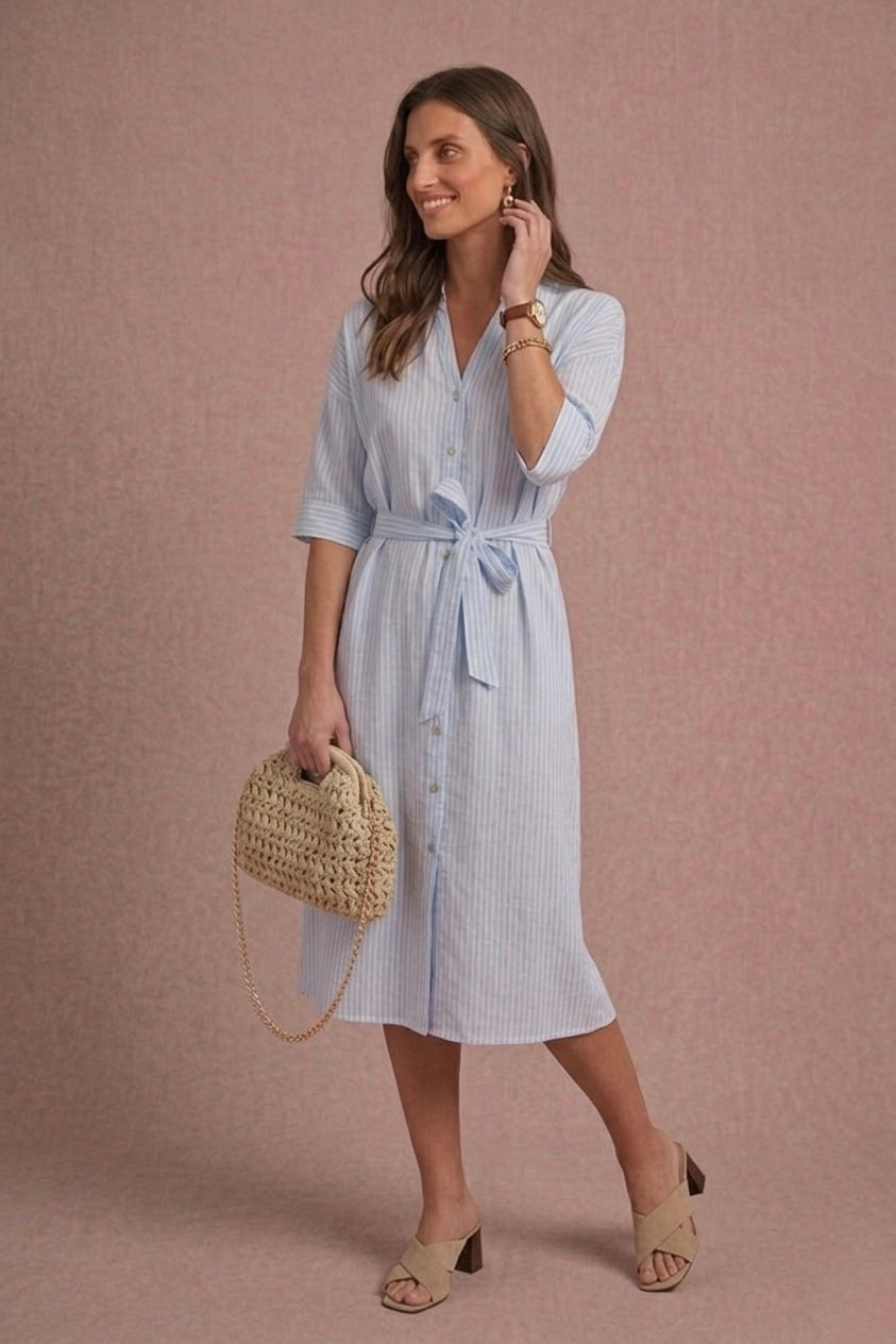Robe Becca Bleue