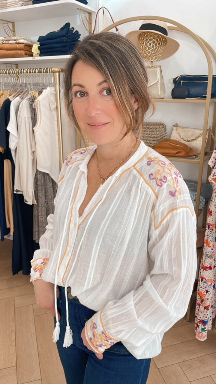Blouse Solita Écru