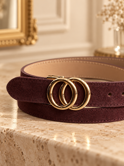 Ceinture Sisi Bordeaux