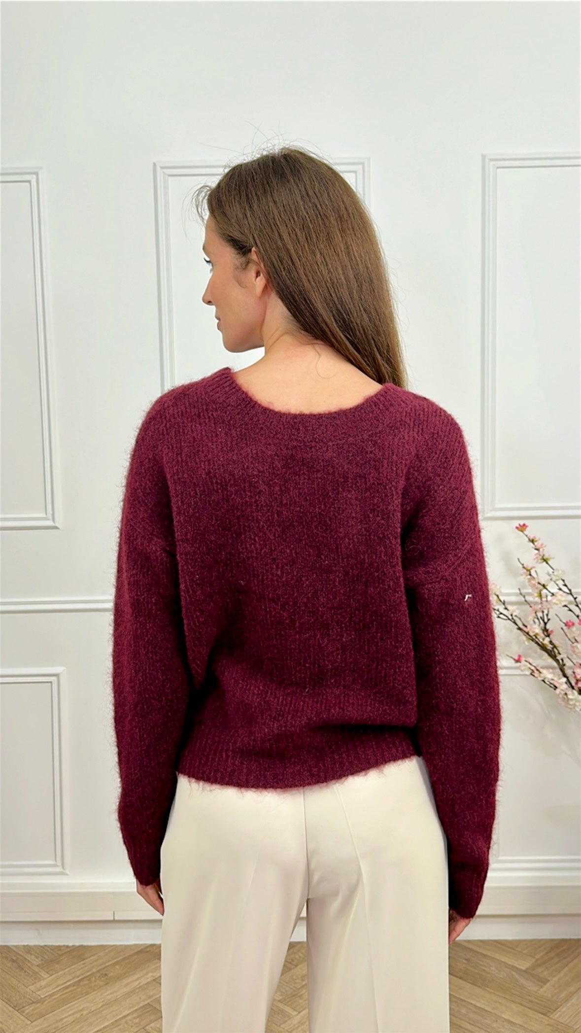 Gilet Laely Prune