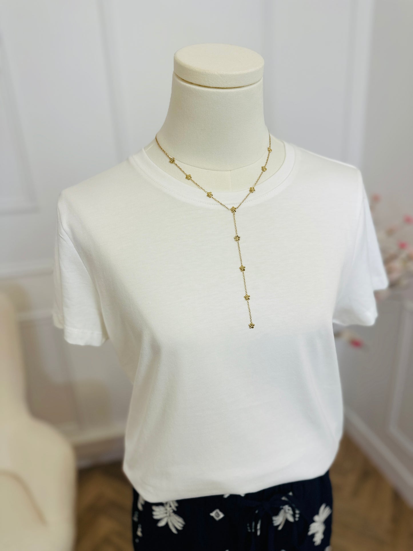 T Shirt Denka Blanc