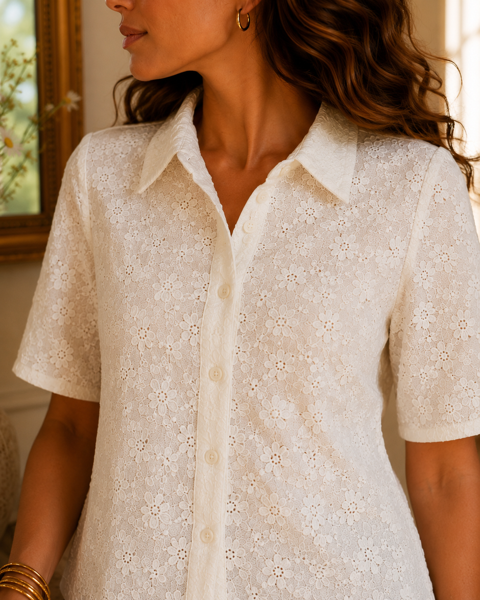 Chemise Lise Ecrue
