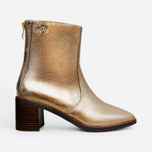 Bottines Edna Gold