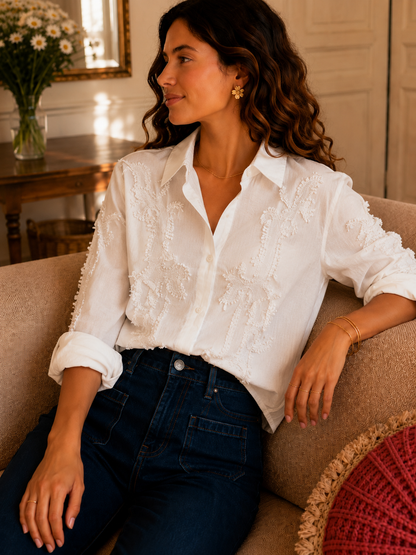 Chemise Dina Ecrue