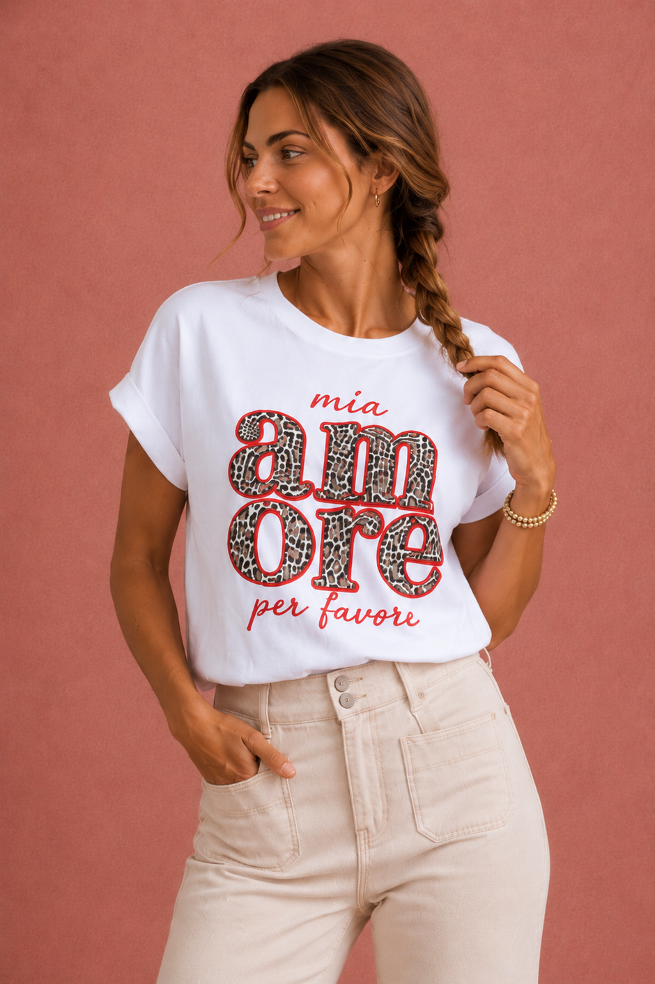 T shirt Amore Léo