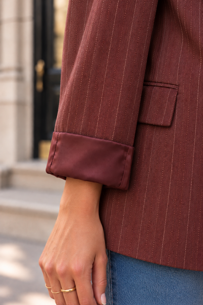 Blazer Viviane Bordeaux