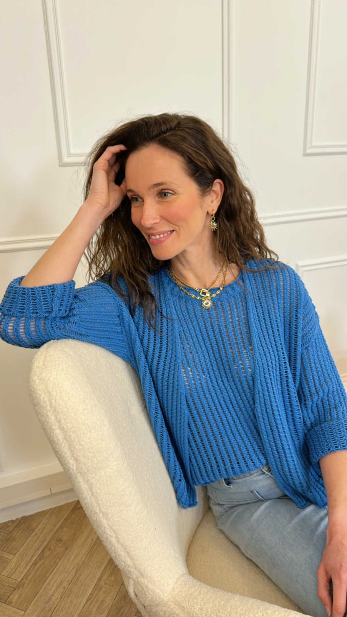 Gilet Lanira Bleu