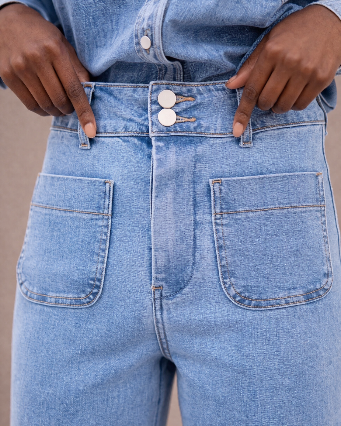 Jean Elenette Denim Clair