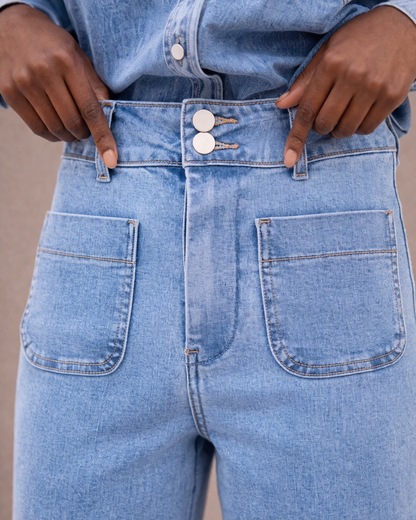 Jean Elenette Denim Clair