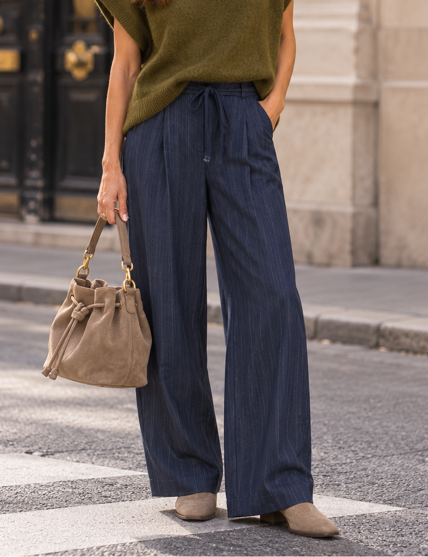 Pantalon Pinelle Bleu