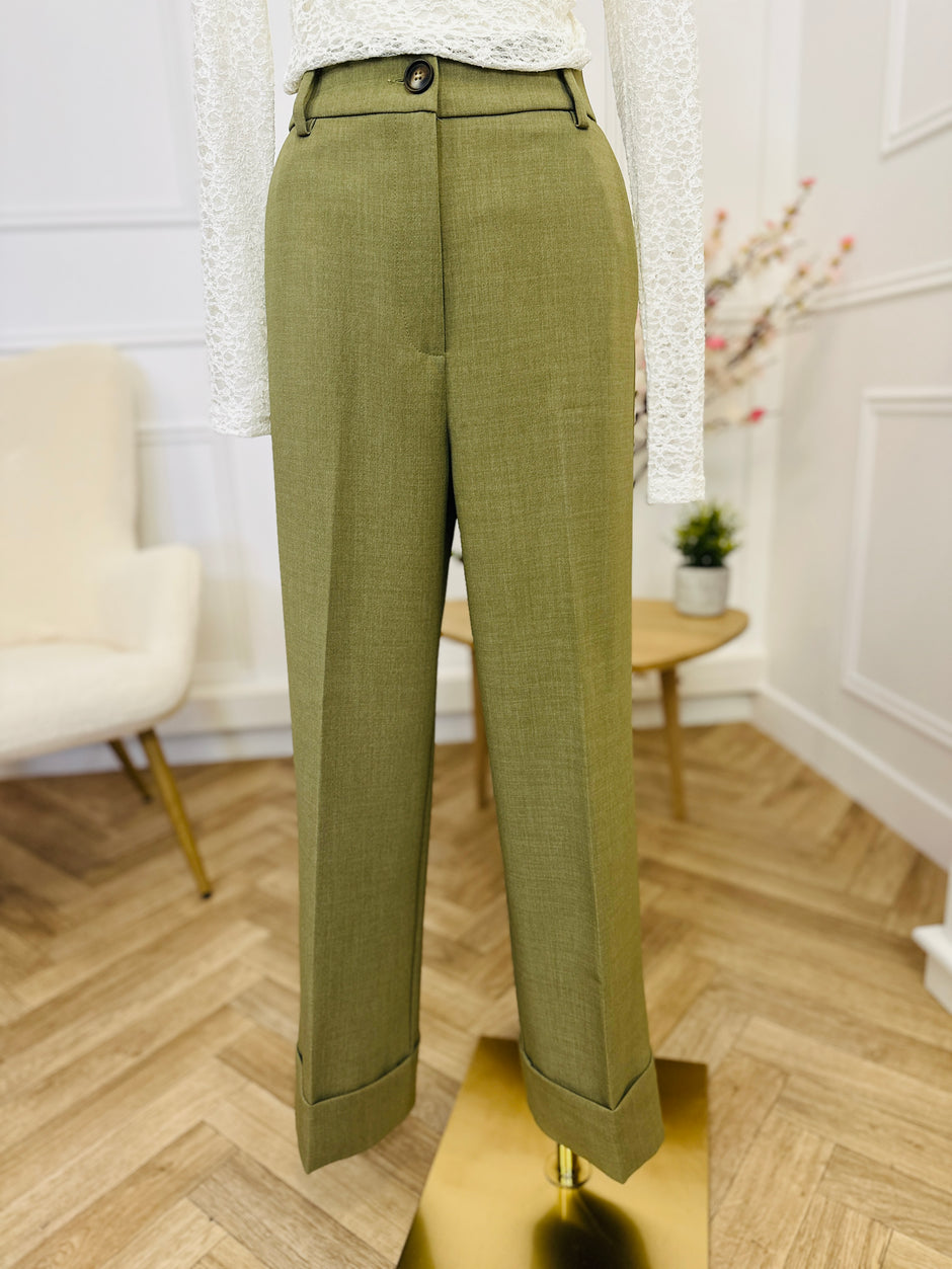 Pantalon Charline Kaki