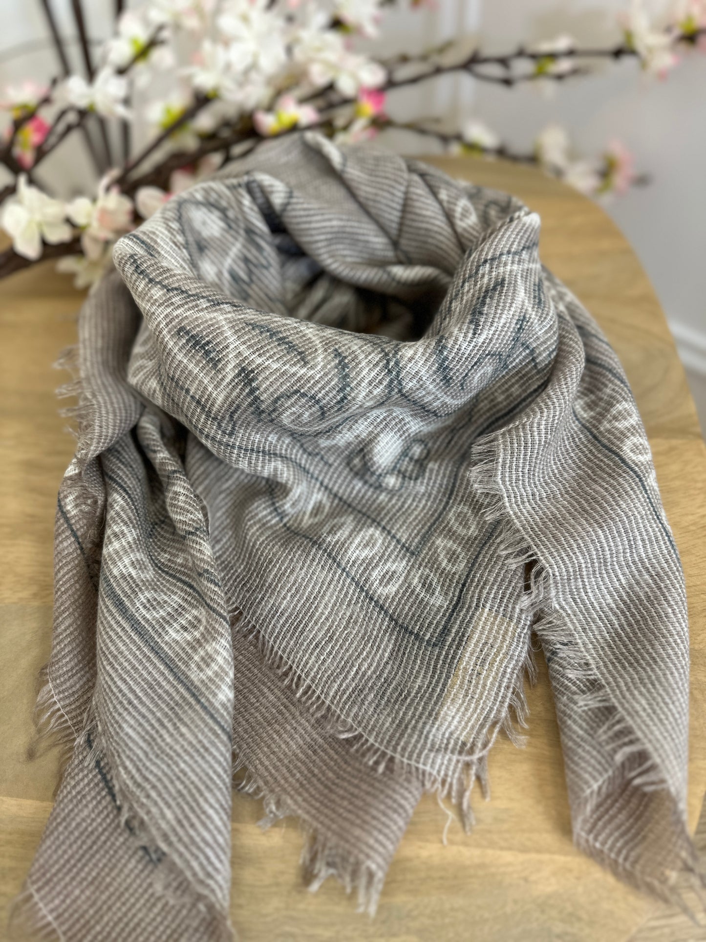 Foulard Brandy Taupe