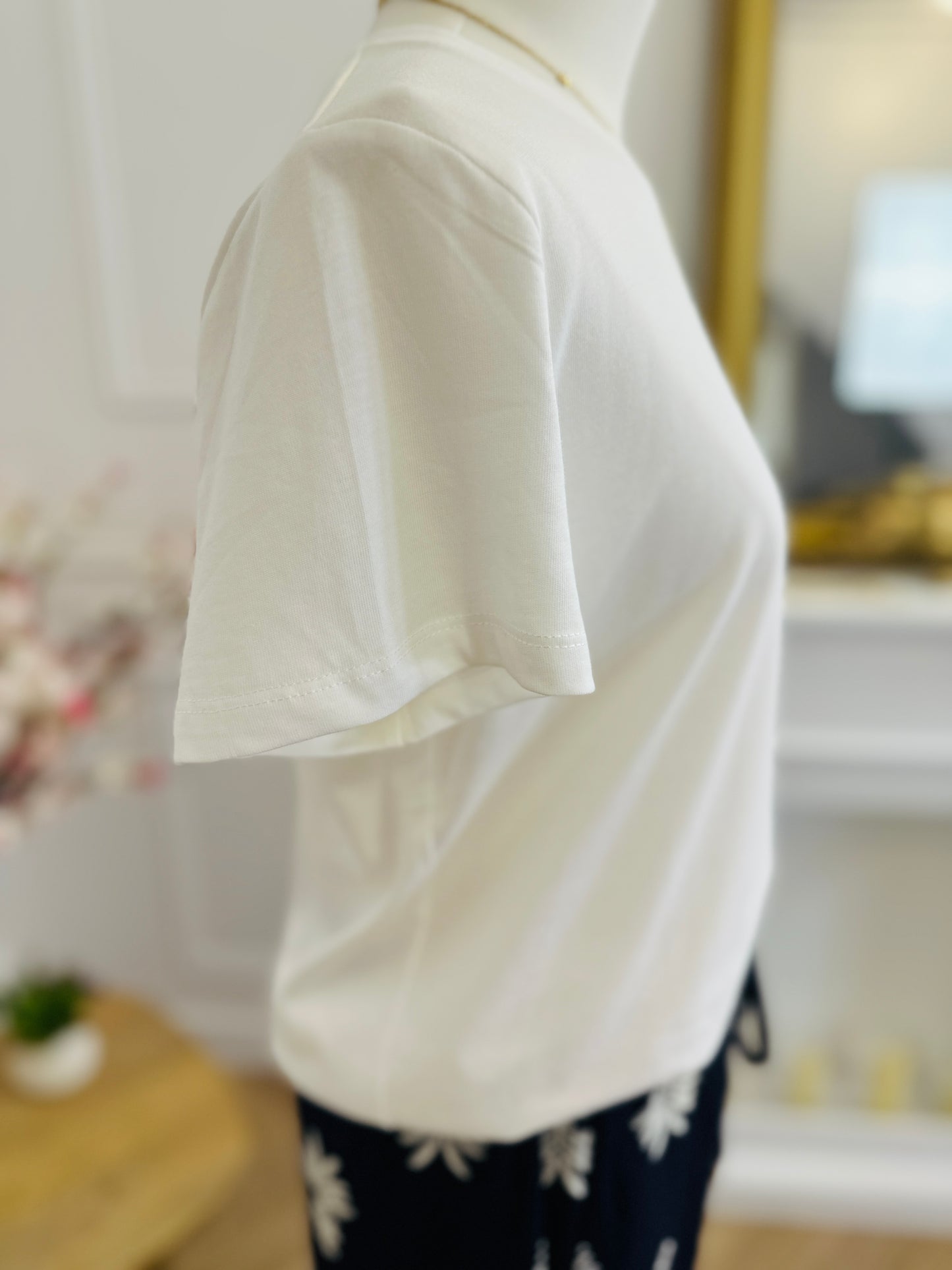T Shirt Denka Blanc