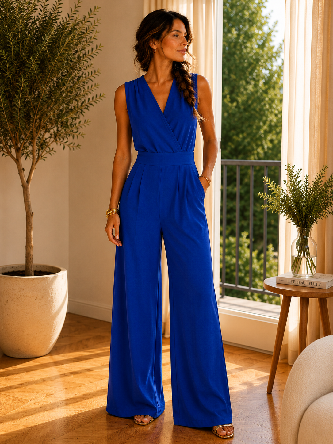 Combinaison Queen Bleu Roi
