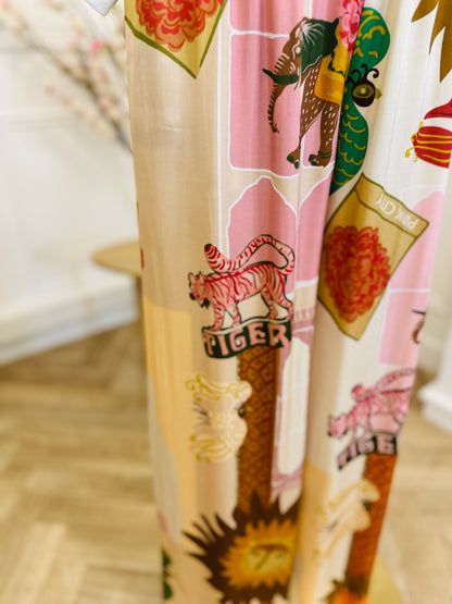 Pantalon Fluide Gaby Rose