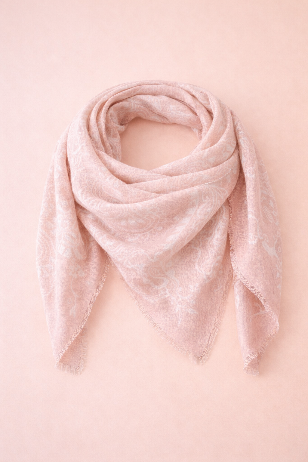 Foulard Adélice Rose Poudre