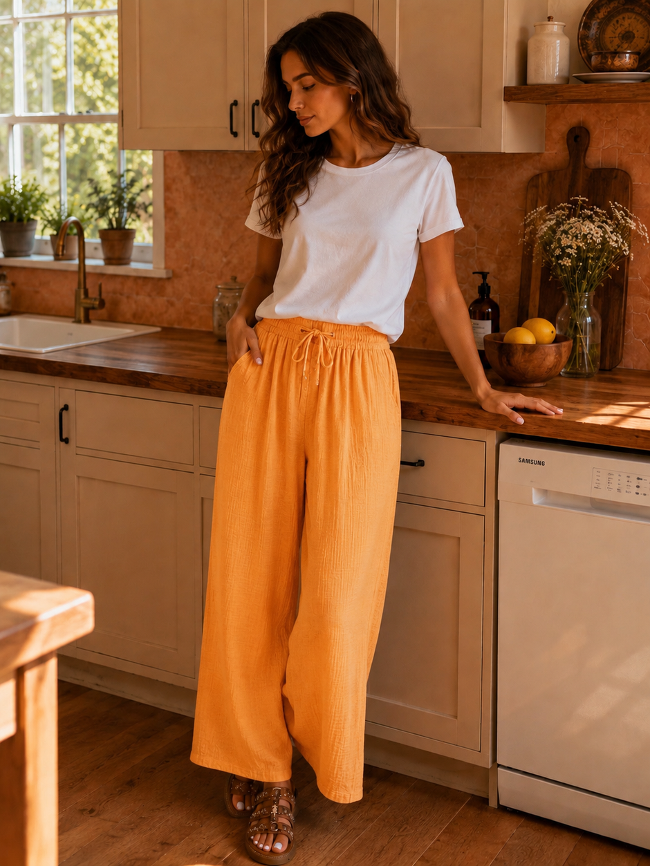 Pantalon Gaze Lance Orange