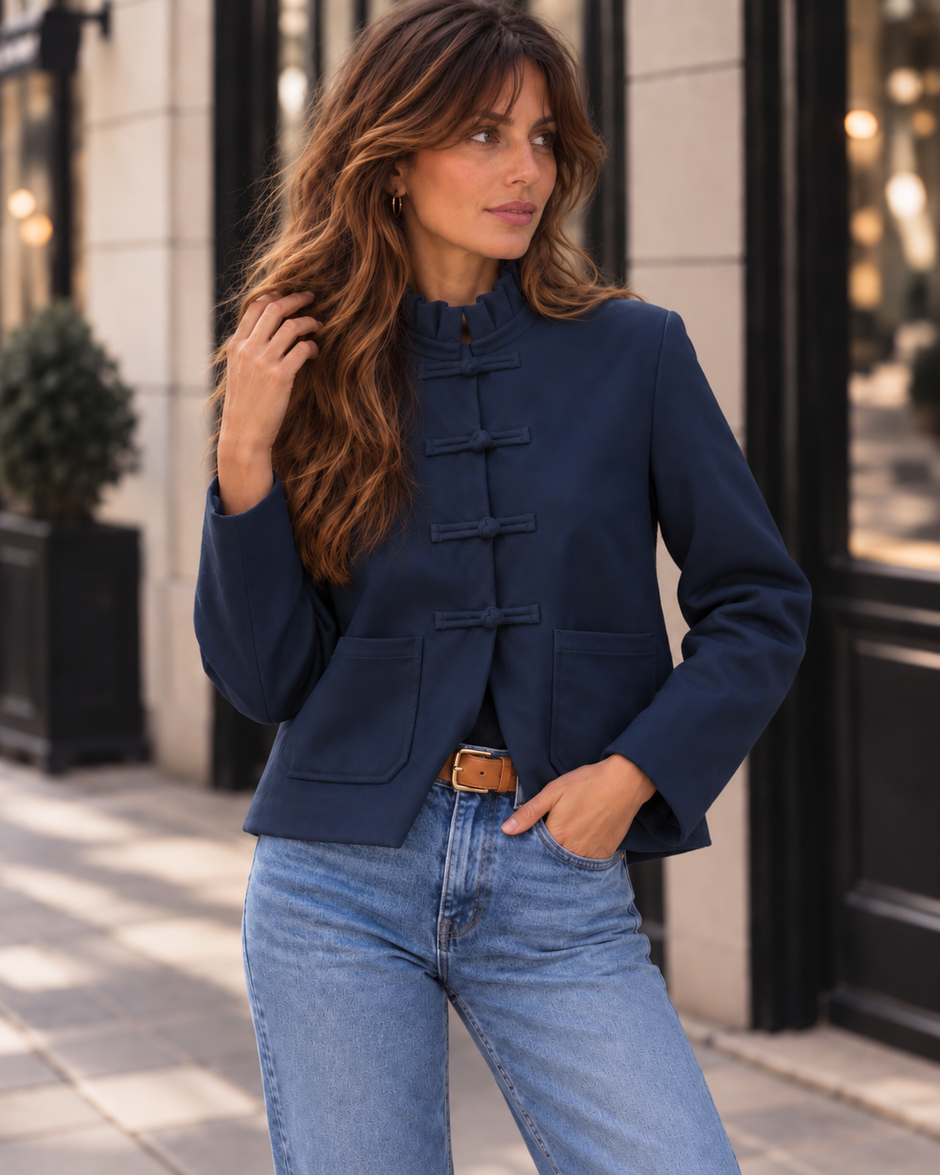 Veste Janet Marine