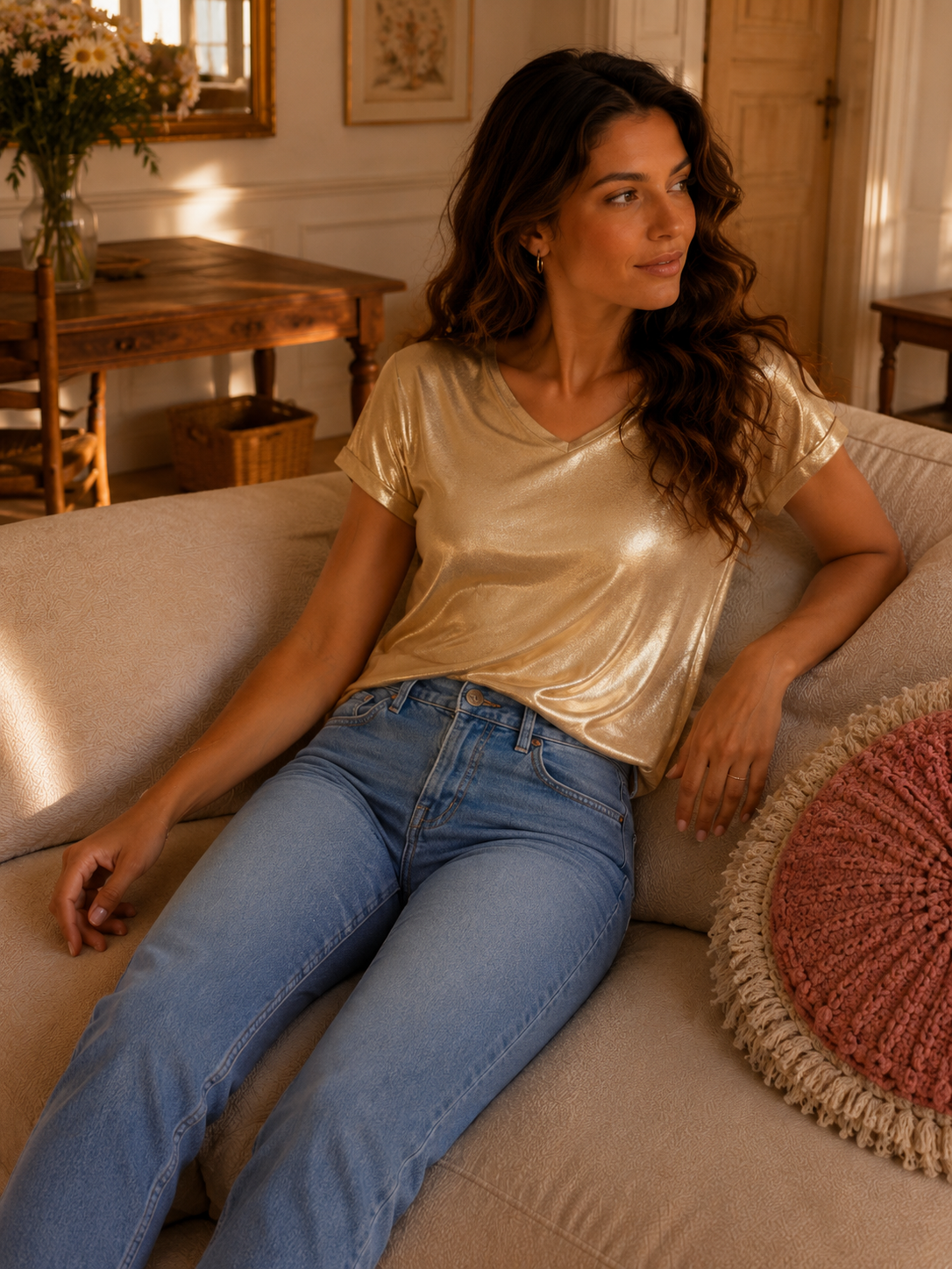 Tee Shirt Anya Doré