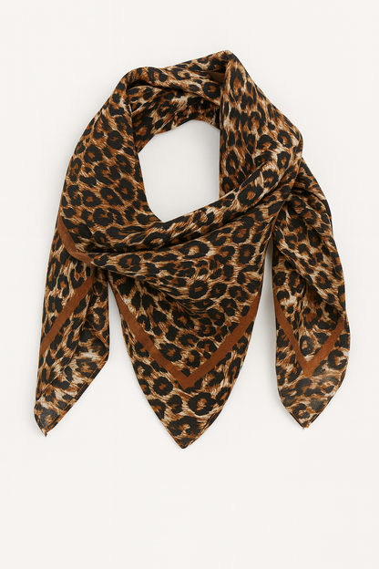 Carré Aurelia Léopard