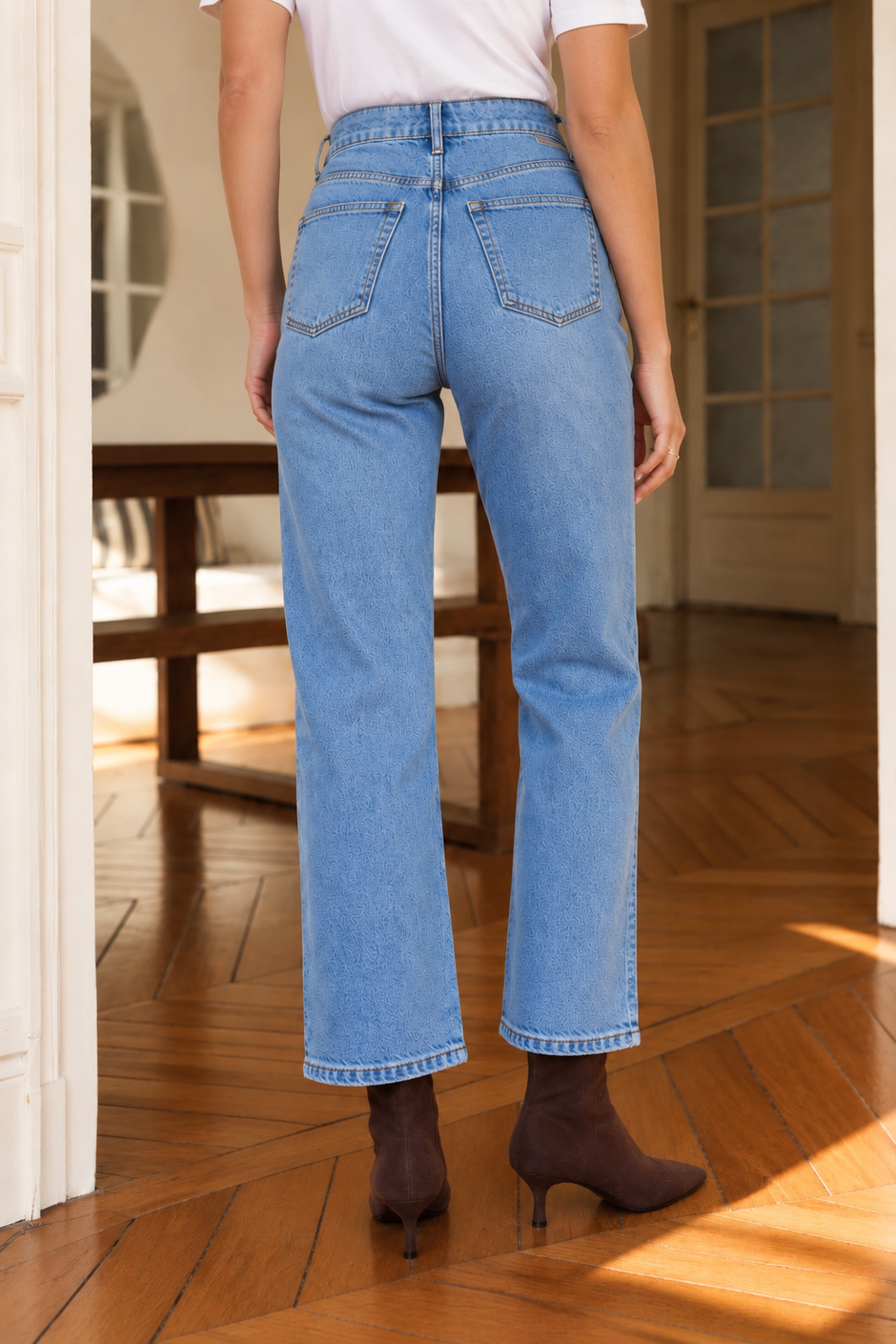 Jean Solange Bleu Clair