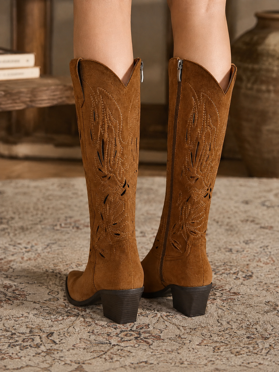 Bottes Petra Camel