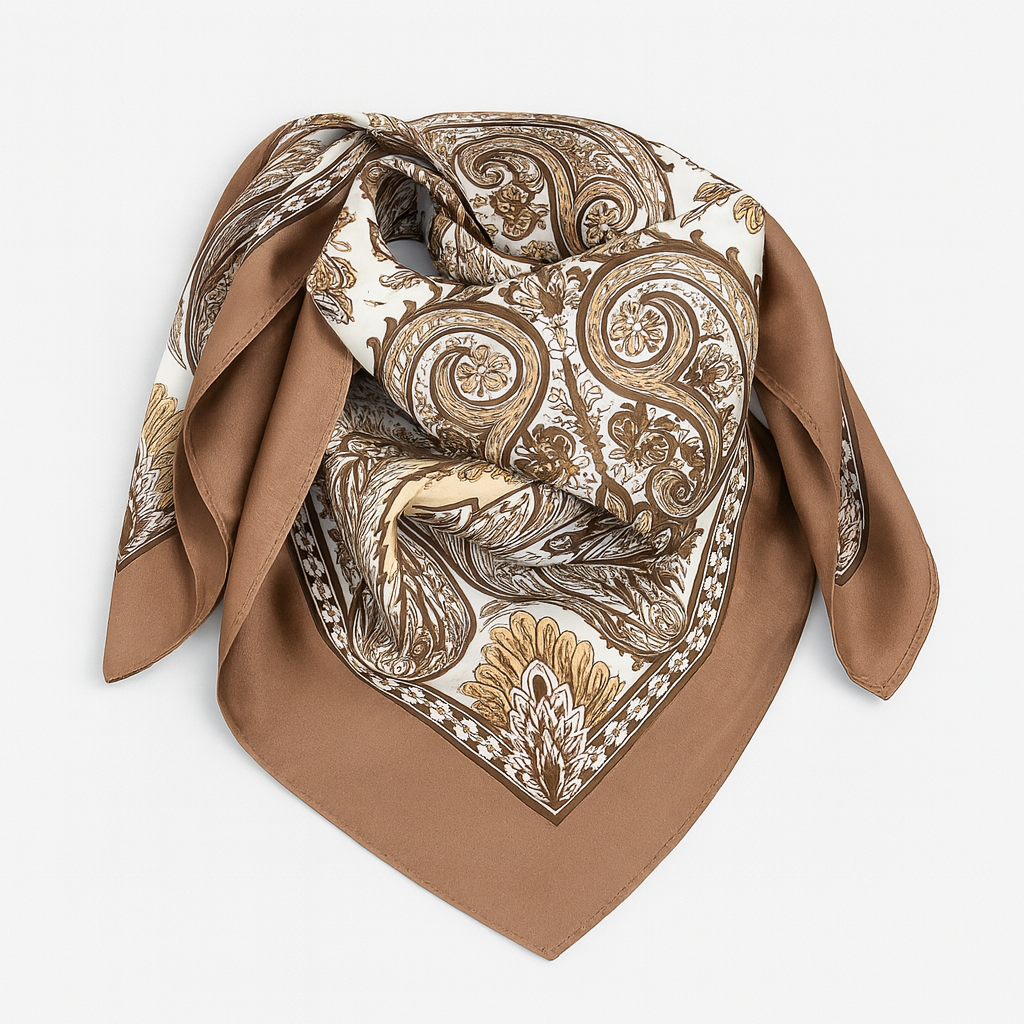 Carré Aurelia Marron Glacé