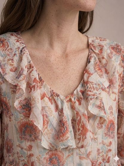 Blouse Romy Corail