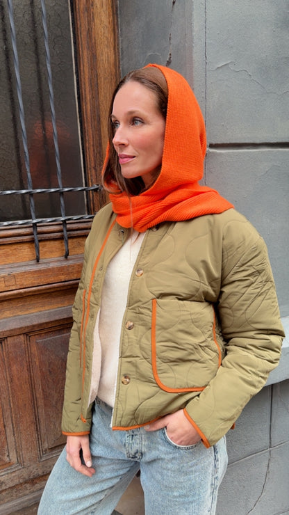 Cagoule Heart Orange