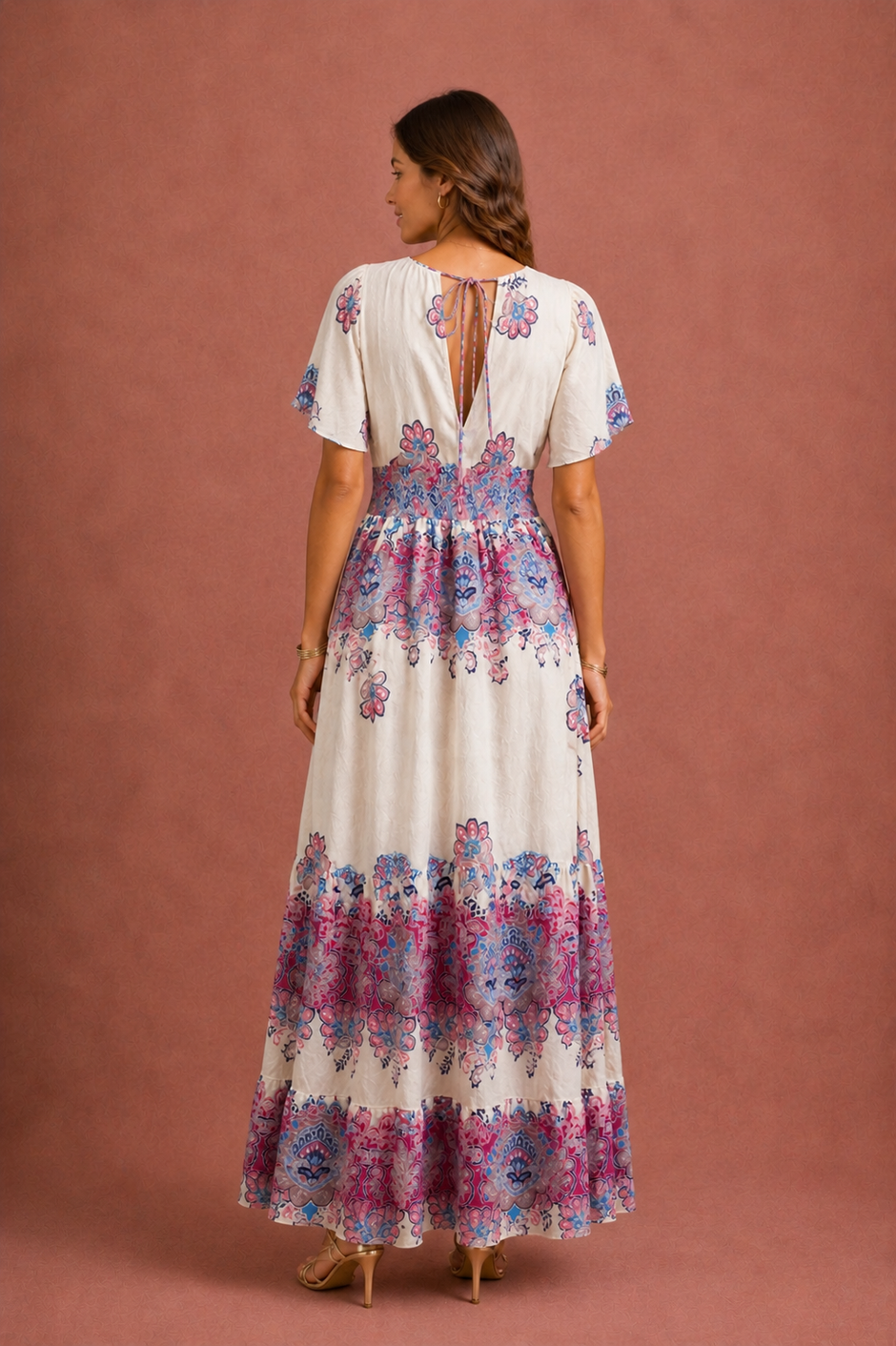 Robe Debby Fushia