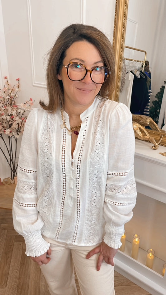 Blouse Rosalia Ecru