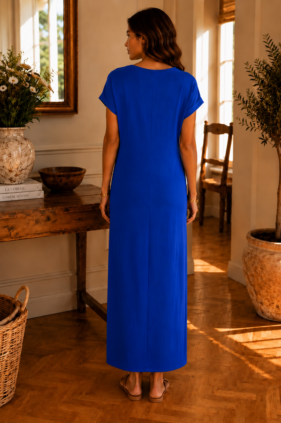 Robe Pauline Bleu Roi