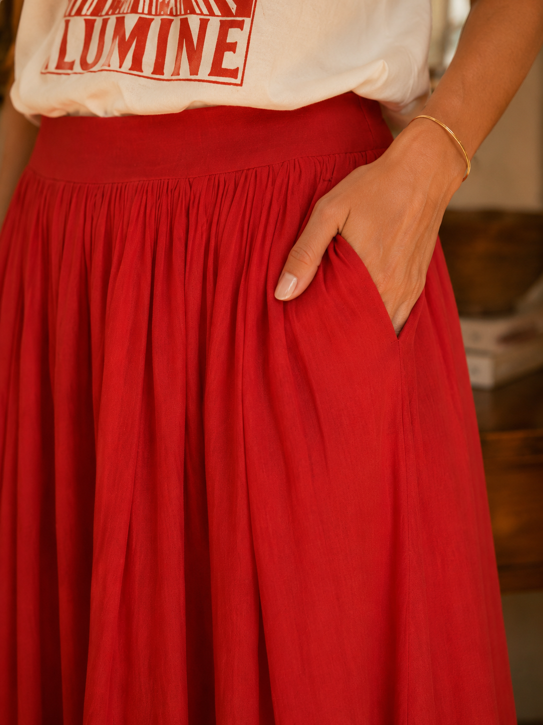 Jupe Ada Rouge