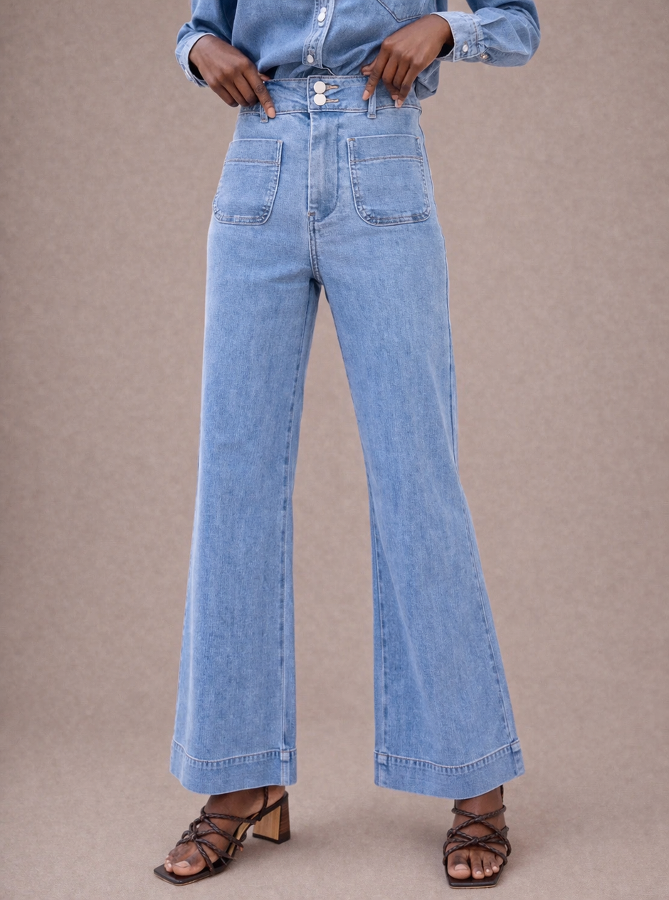 Jean Elenette Denim Clair
