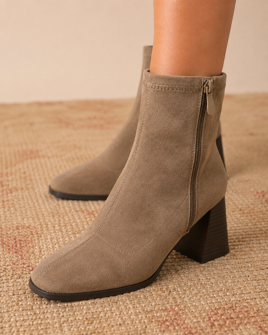 Bottines Demy Beige