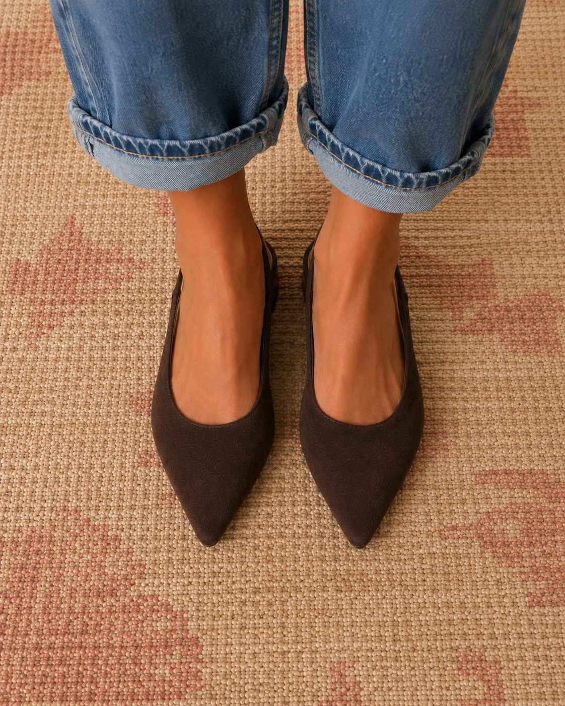 Sling Back Perrine Choco