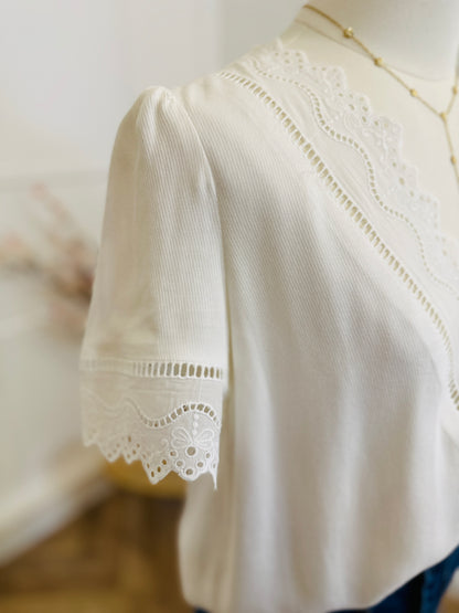 Blouse Manie Ecrue