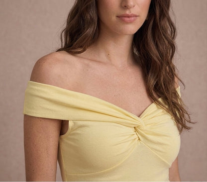 Top Emilia Jaune