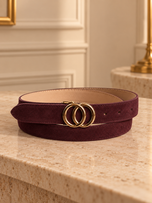 Ceinture Sisi Bordeaux