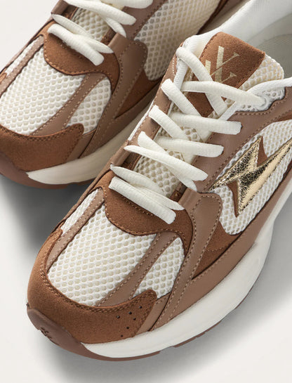 Baskets Siloé Camel