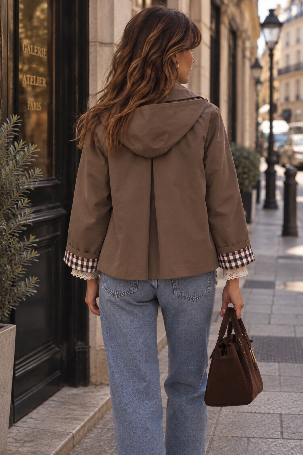 Trench Court Adenais Choco