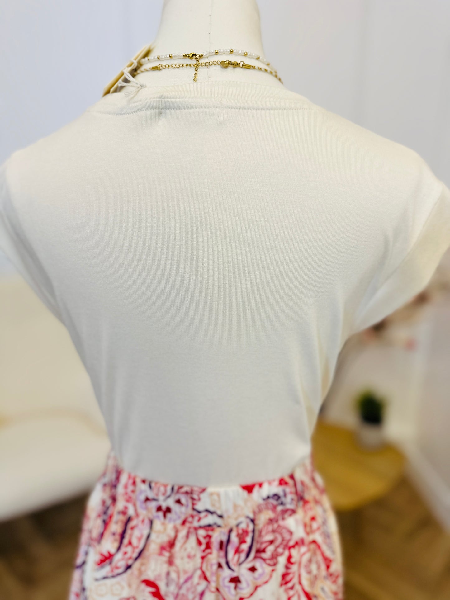 T Shirt Isaure Ecru