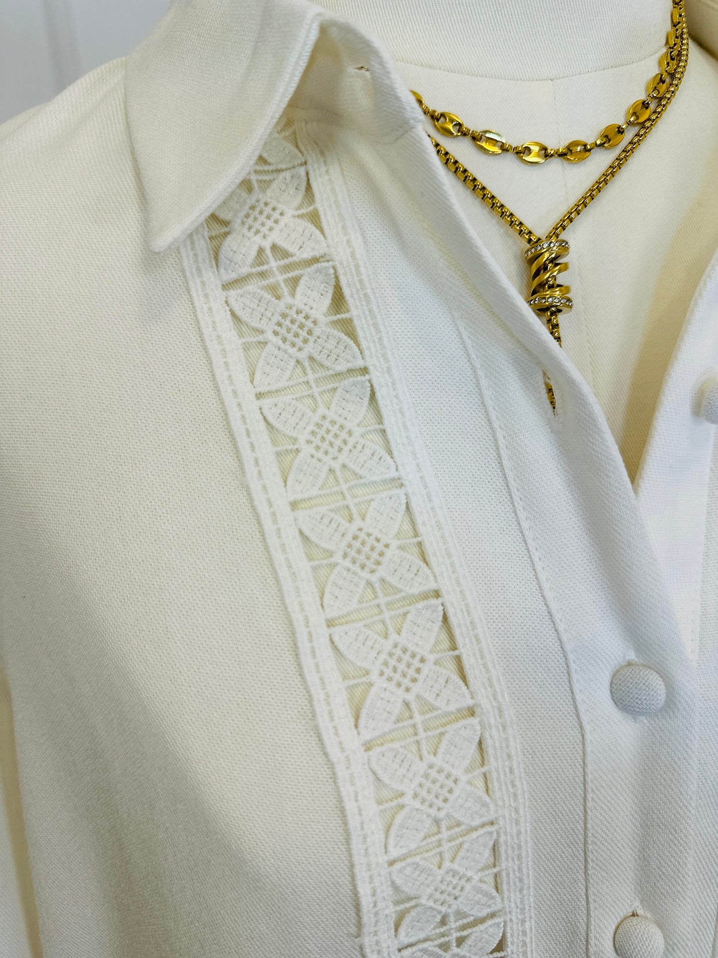 Chemise Leyna Ecrue