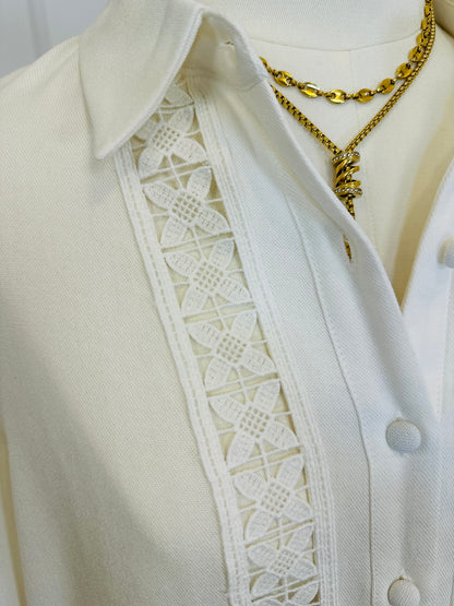 Chemise Leyna Ecrue